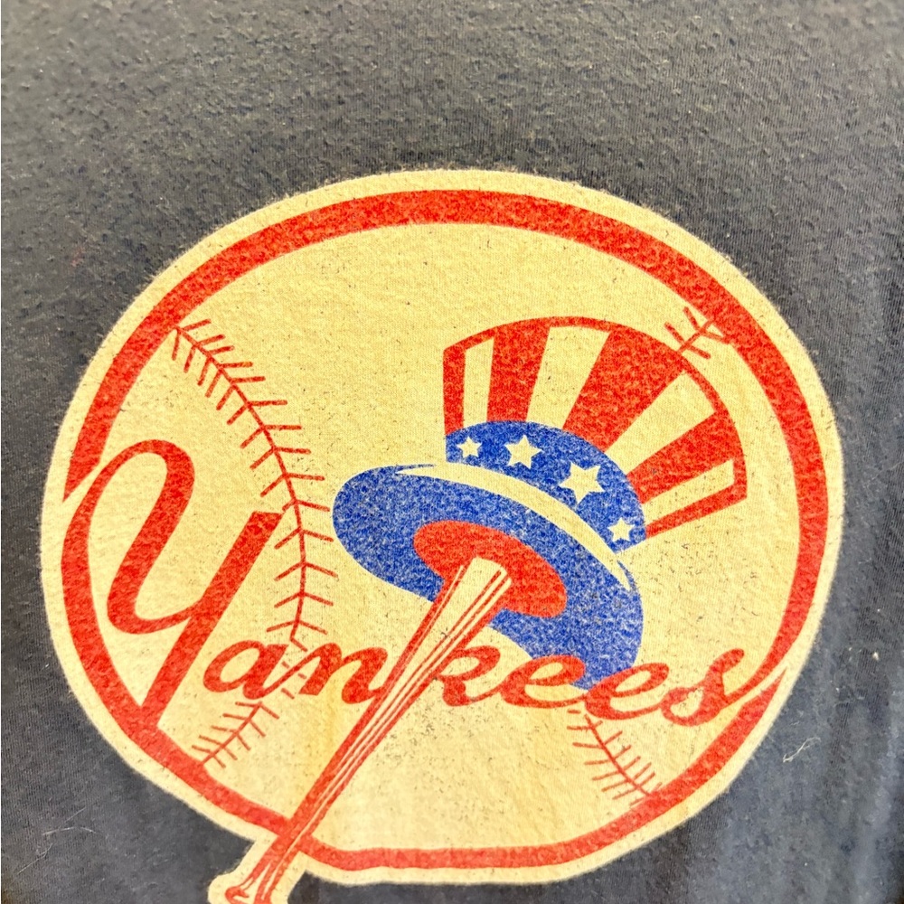 Vintage New York Yankees t shirt #grunge #MLB Preloved Size L Wright &Ditson